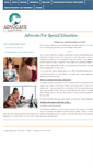 Mobile Screenshot of advocate4specialed.com
